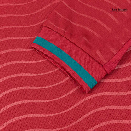 Portugal Domicile Maillot Manches Longues 2026 Rouge