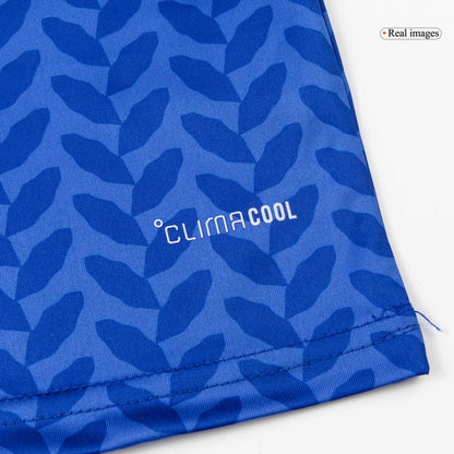 Italie Domicile Maillot Kit 2026 Enfant Bleu