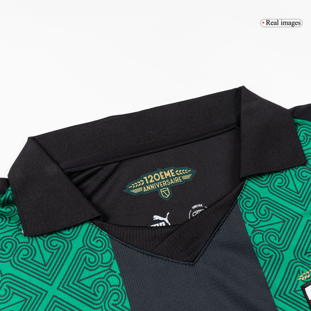 RC Lens Extérieur Maillot 2025/26 Vert&noir