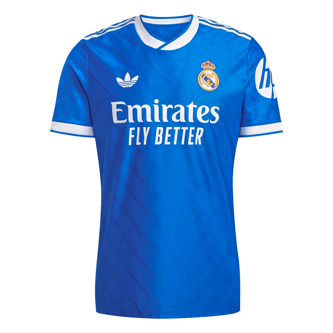 MBAPPÉ #10 Real Madrid Third Maillot 2025/26 Bleu Joueur