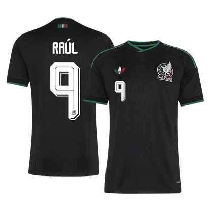 RAÚL #9 Mexique Third Maillot 2026 Noir Joueur