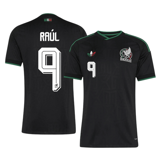 RAÚL #9 Mexique Third Maillot 2026 Noir Joueur