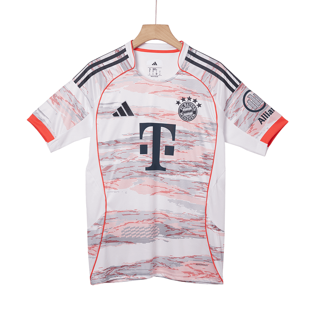 UPAMECANO #2 Bayern Munich Extérieur Maillot 2025/26 Blanc