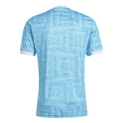 Juventus Extérieur Maillot 2025/26 Bleu Grande Taille