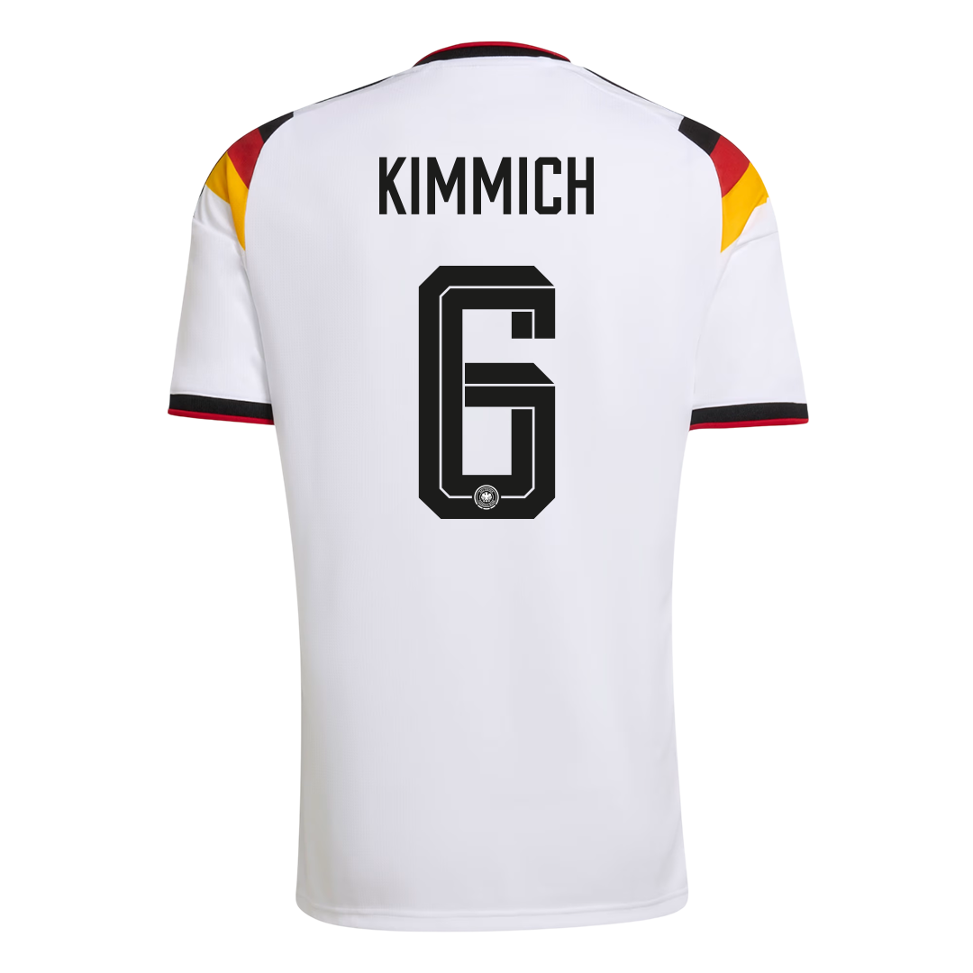 KIMMICH #6 Allemagne Domicile Maillot 2026 Blanc