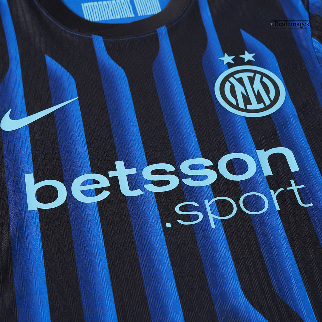 Inter Milan Domicile Maillot 2025/26 Blue&Black Joueur