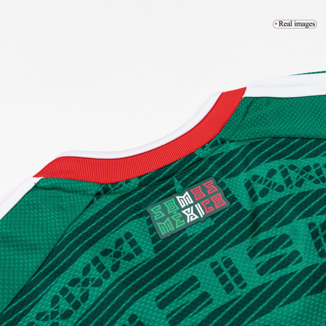 Raúl #9 Mexique Domicile Maillot 2026 Vert - Super