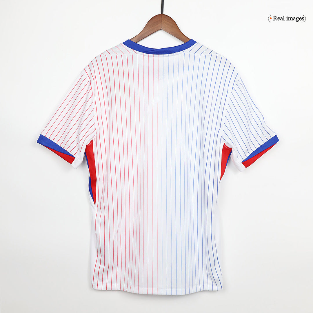 France Extérieur Maillot 2024 Blanc Grande Taille