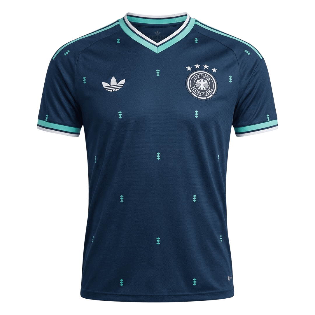 Allemagne Extérieur Maillot 2026 Bleu marine Joueur