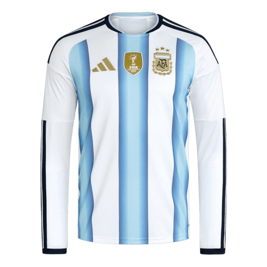 Argentine Domicile Maillot Manches Longues 2026 Blue&White