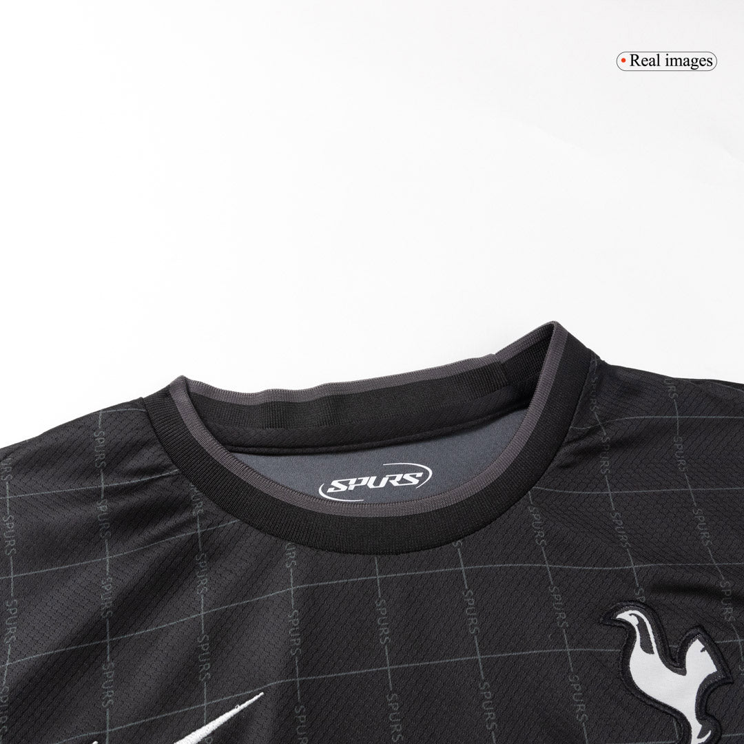 Tottenham Hotspur Extérieur Maillot Kit 2025/26 Enfant Noir