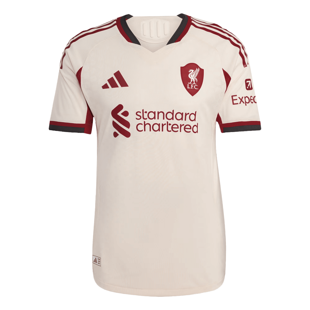GAKPO #18 Liverpool Extérieur Maillot 2025/26 Blanc Joueur