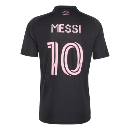 MESSI #10 Inter Miami CF Extérieur Maillot 2026 Noir