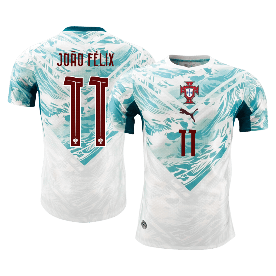 JOÃO FÉLIX #11 Portugal Extérieur Maillot 2026 White&Green Joueur