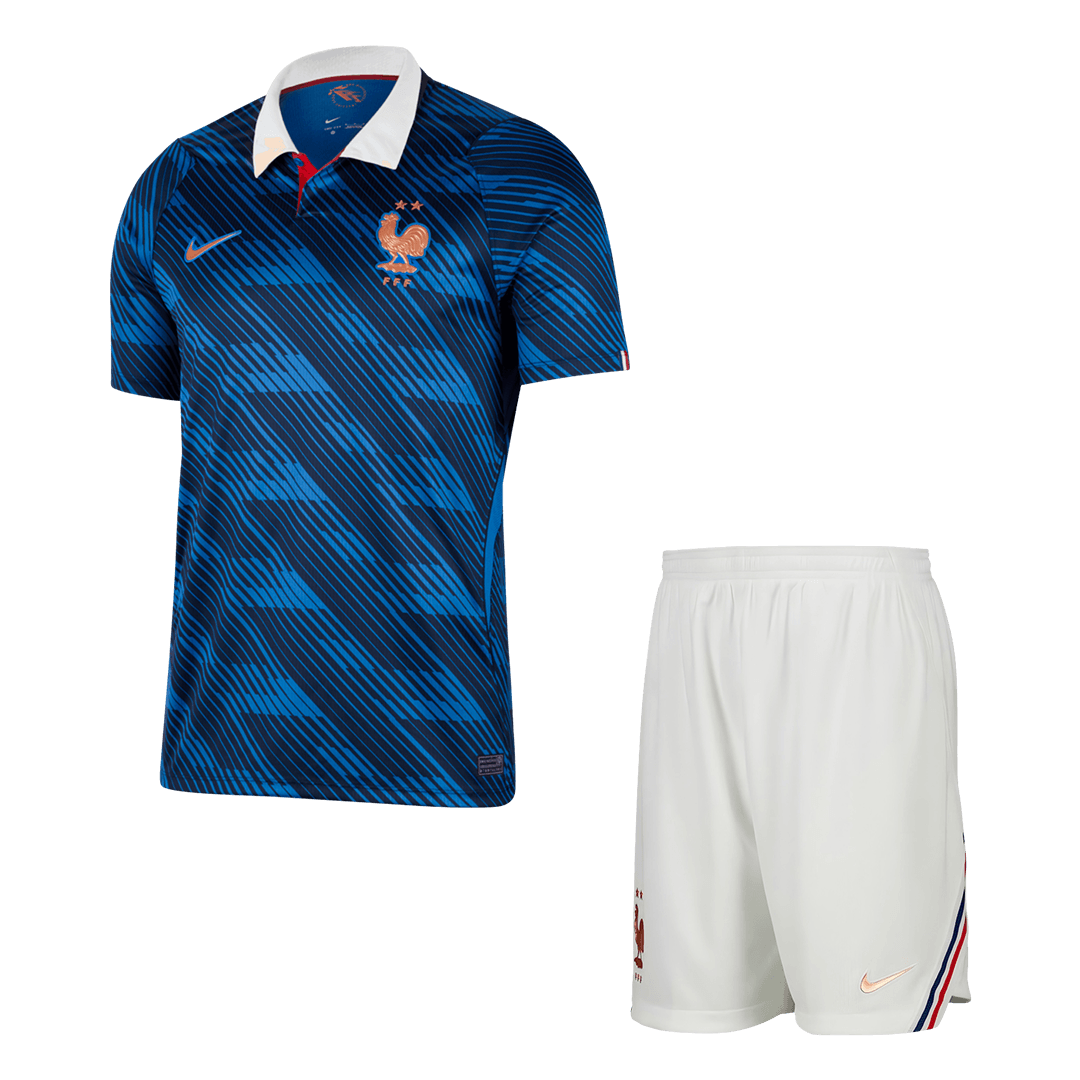 France Domicile Maillot Kit 2026 Blue&White