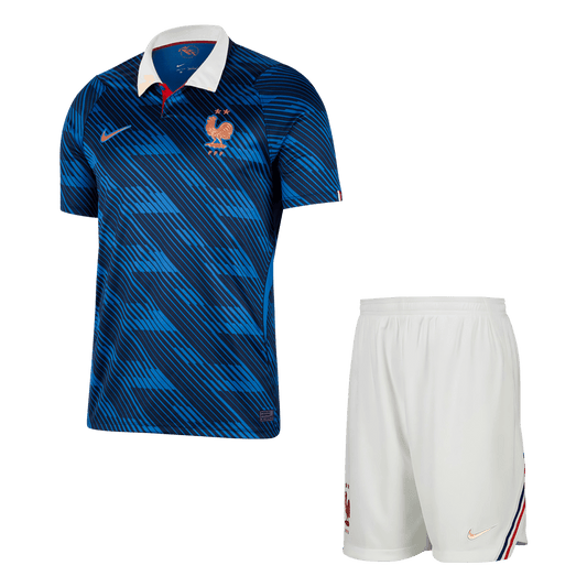 France Domicile Maillot Kit 2026 Blue&White