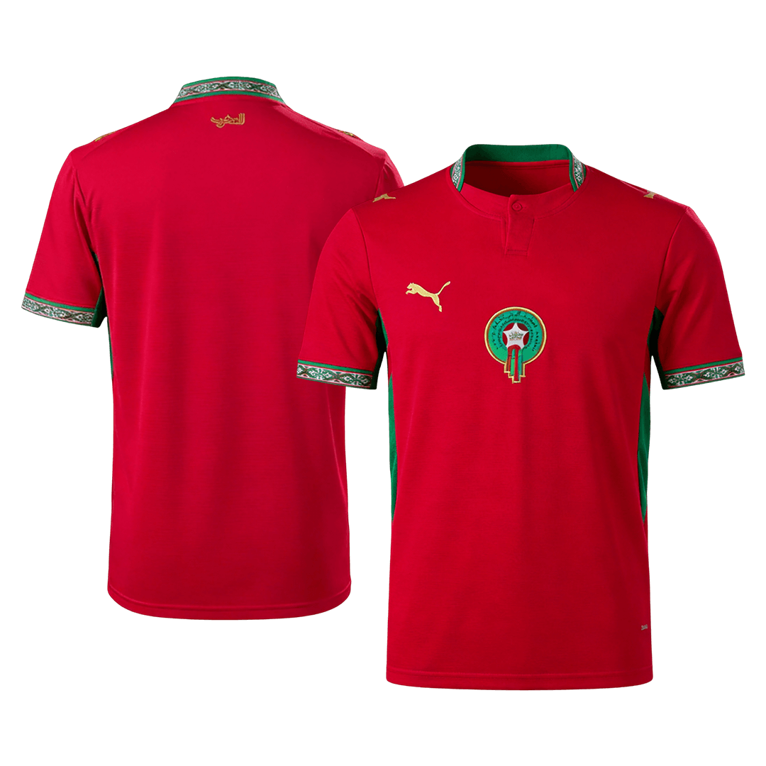 Maroc Domicile Maillot 2026 Rouge