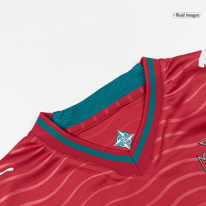 RONALDO #7 Portugal Domicile Maillot Kit 2026 Enfant Rouge - Super
