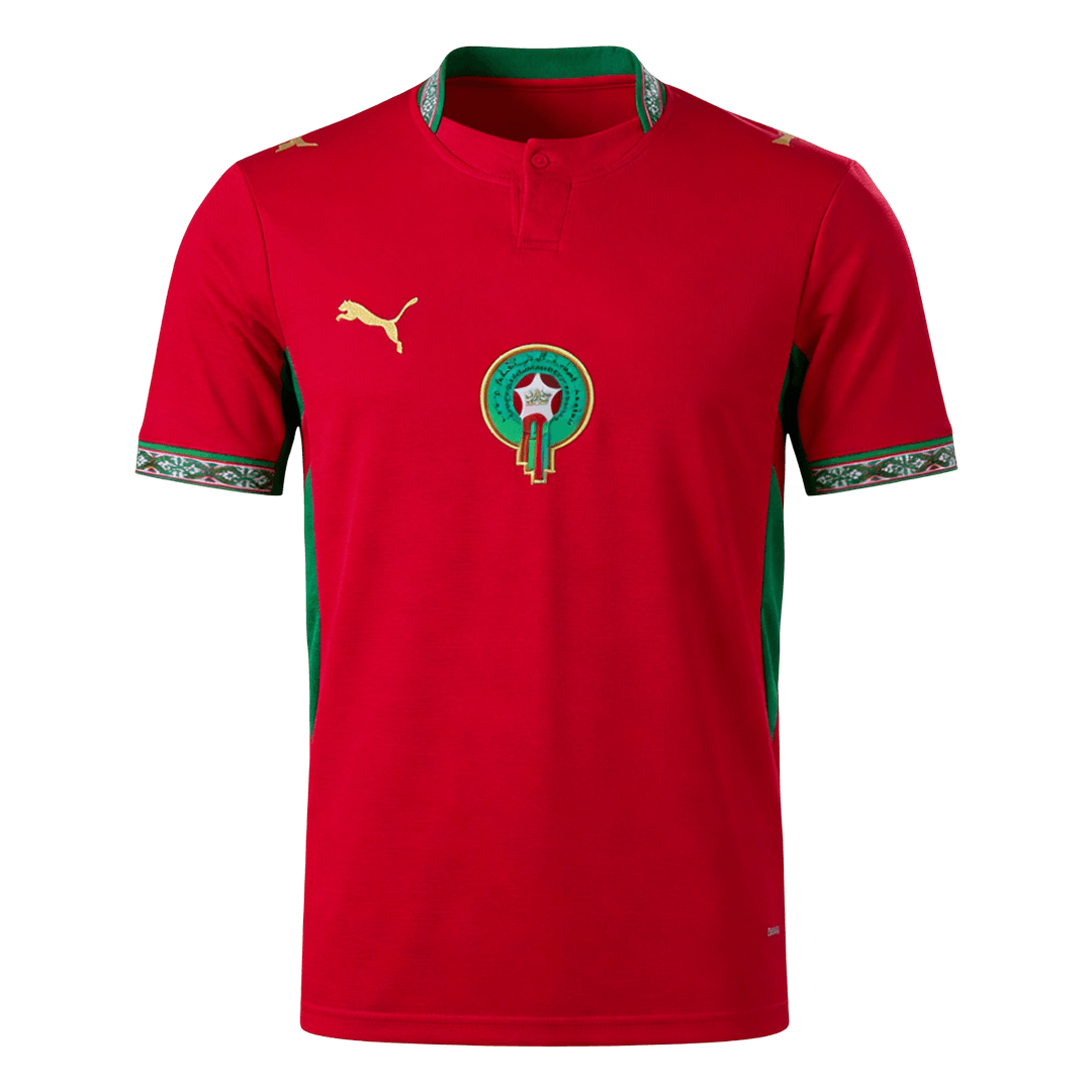 Maroc Domicile Maillot 2026 Rouge