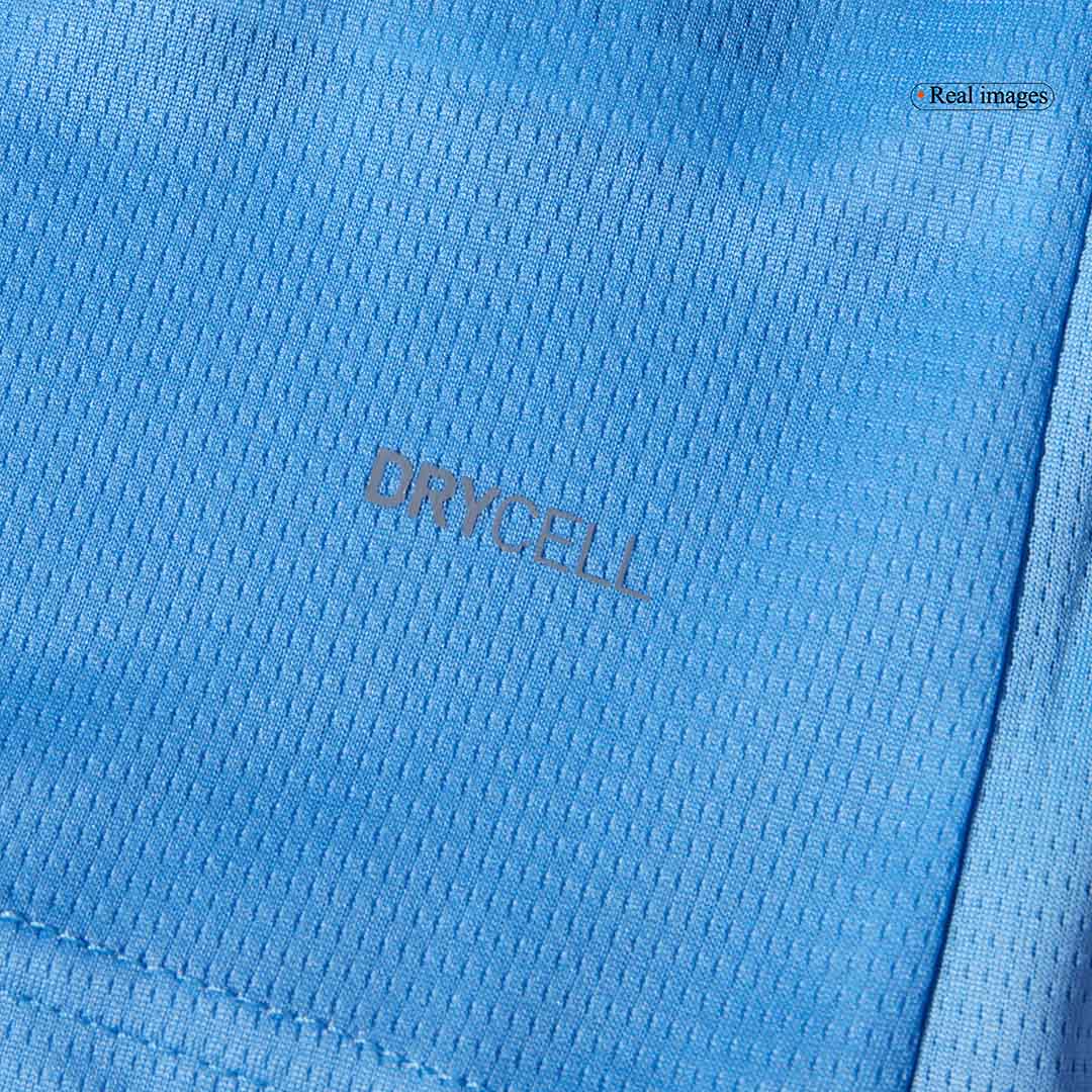 Manchester City Domicile Maillot Kit 2025/26 Enfant Bleu