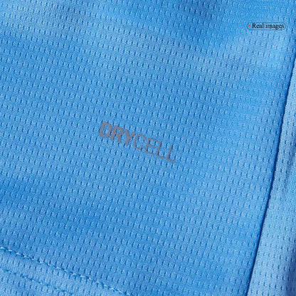 Manchester City Domicile Maillot Kit 2025/26 Enfant Bleu