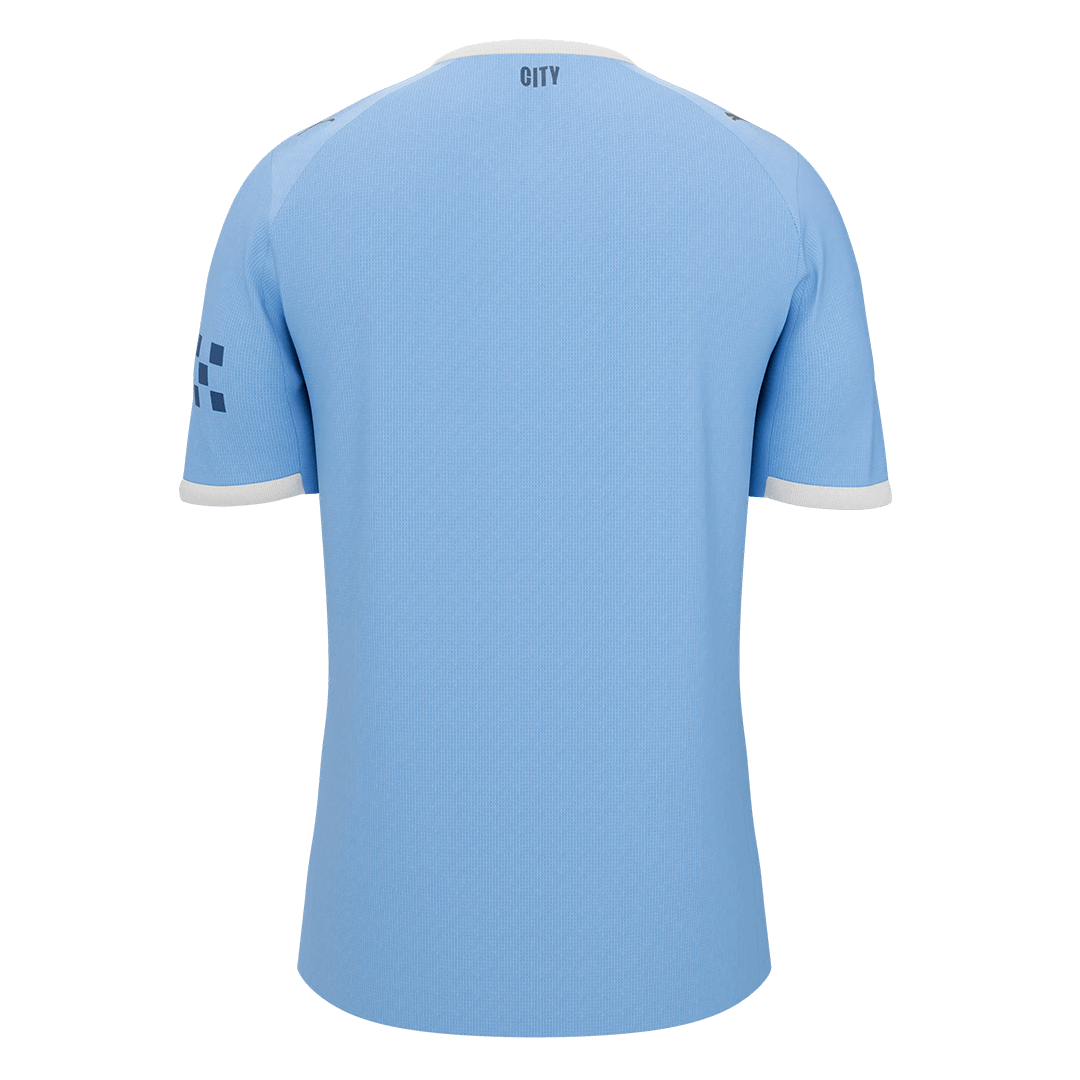 Manchester City Domicile Maillot 2025/26 Bleu - Super Grande Taille