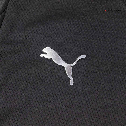 Manchester City Extérieur Maillot 2025/26 Noir Grande Taille