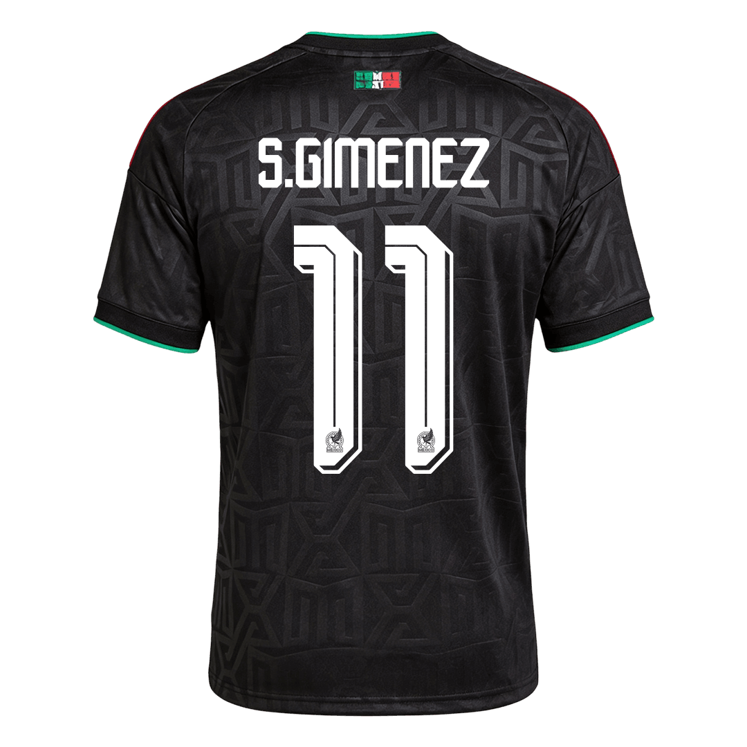 S.GIMENEZ #11 Mexique Third Maillot 2026 Noir