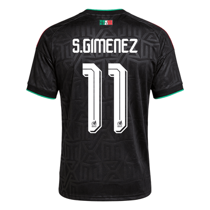 S.GIMENEZ #11 Mexique Third Maillot 2026 Noir