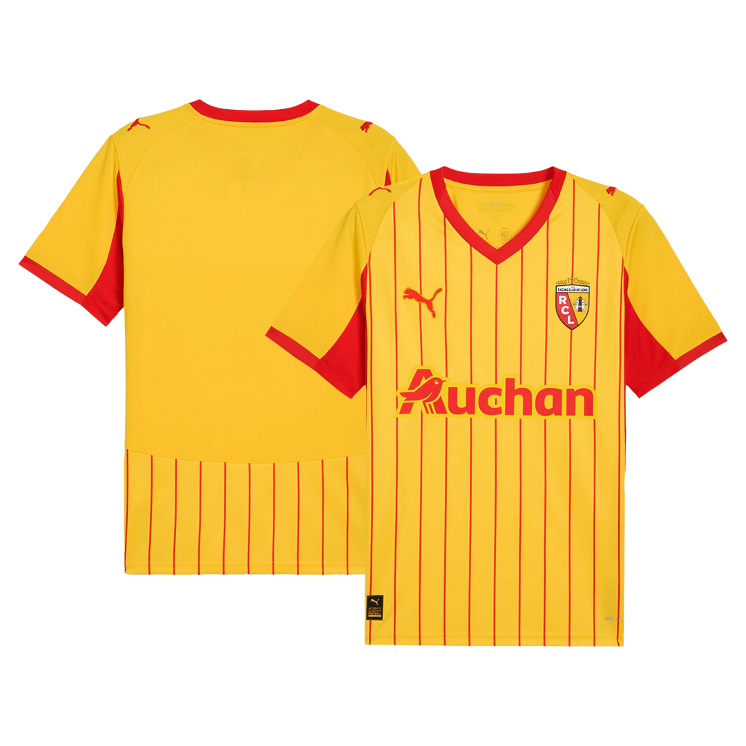 RC Lens Domicile Maillot 2025/26 Rouge&Jaune Grande Taille