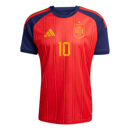 OLMO #10 Espagne Domicile Maillot 2026 Rouge - Super