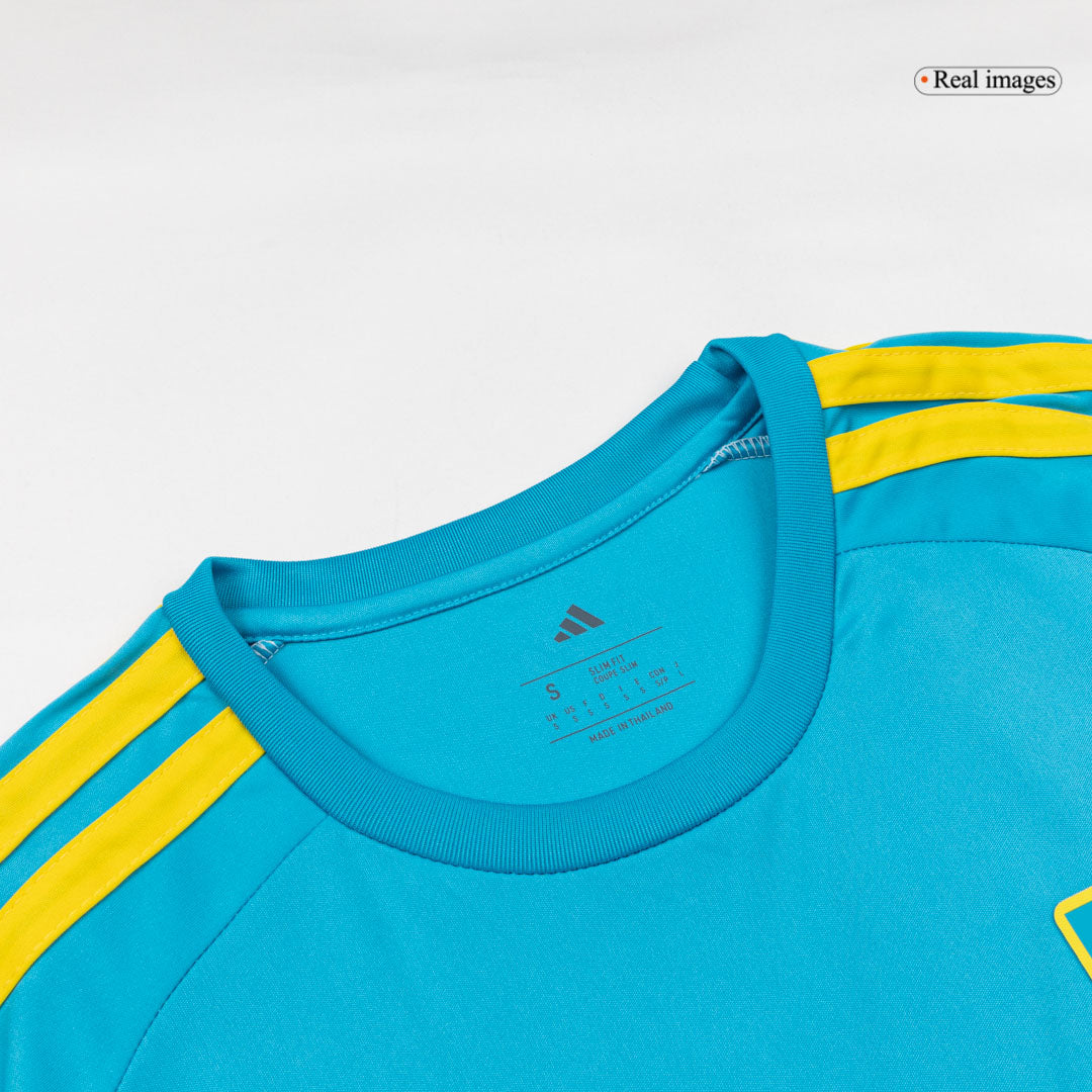 Espagne Gardien Maillot 2026 Bleu Grande Taille