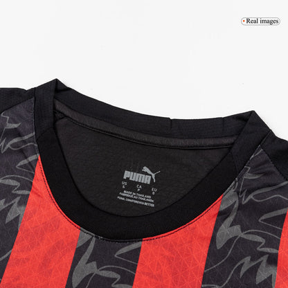 AC Milan Domicile Maillot 2025/26 Rouge&Noir Joueur
