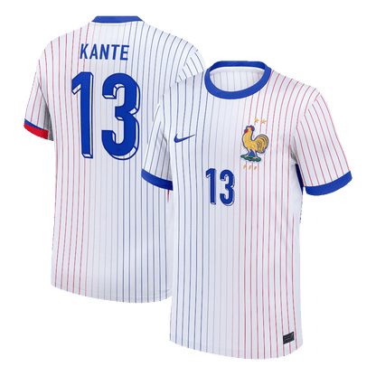 KANTE #13 France Extérieur Maillot 2024 Blanc