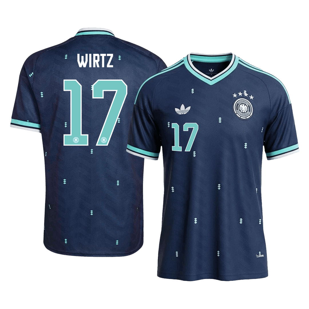 WIRTZ #17 Allemagne Extérieur Maillot 2026 Bleu marine