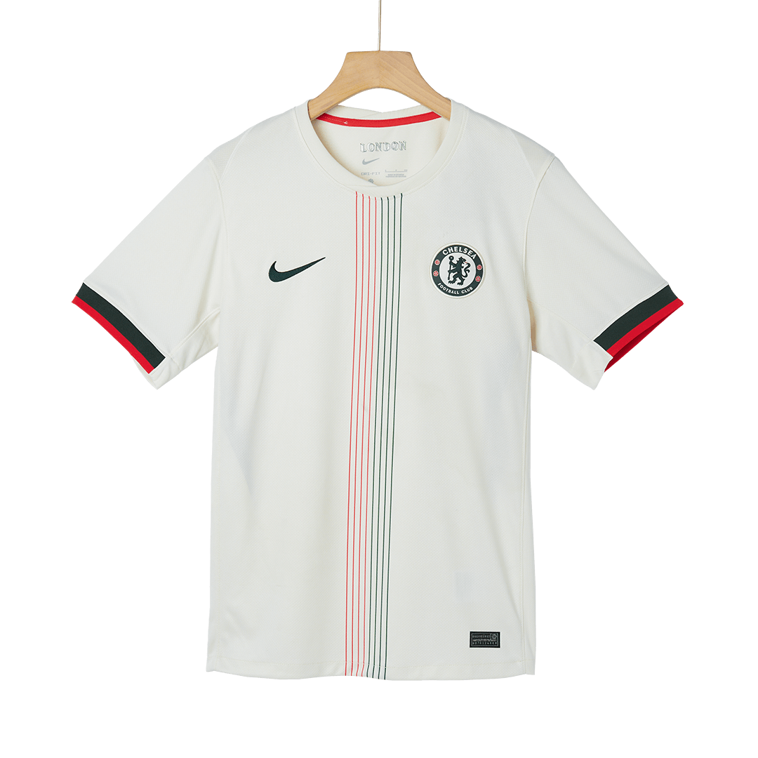 Chelsea Extérieur Maillot 2025/26 Blanc Grande Taille