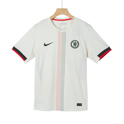 Chelsea Extérieur Maillot 2025/26 Blanc Grande Taille