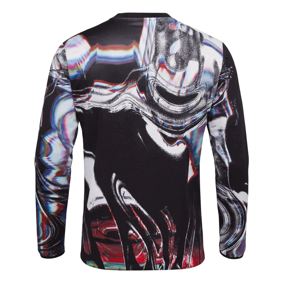 Manchester United Pre-Match Maillot Manches Longues 2025/26 Noir