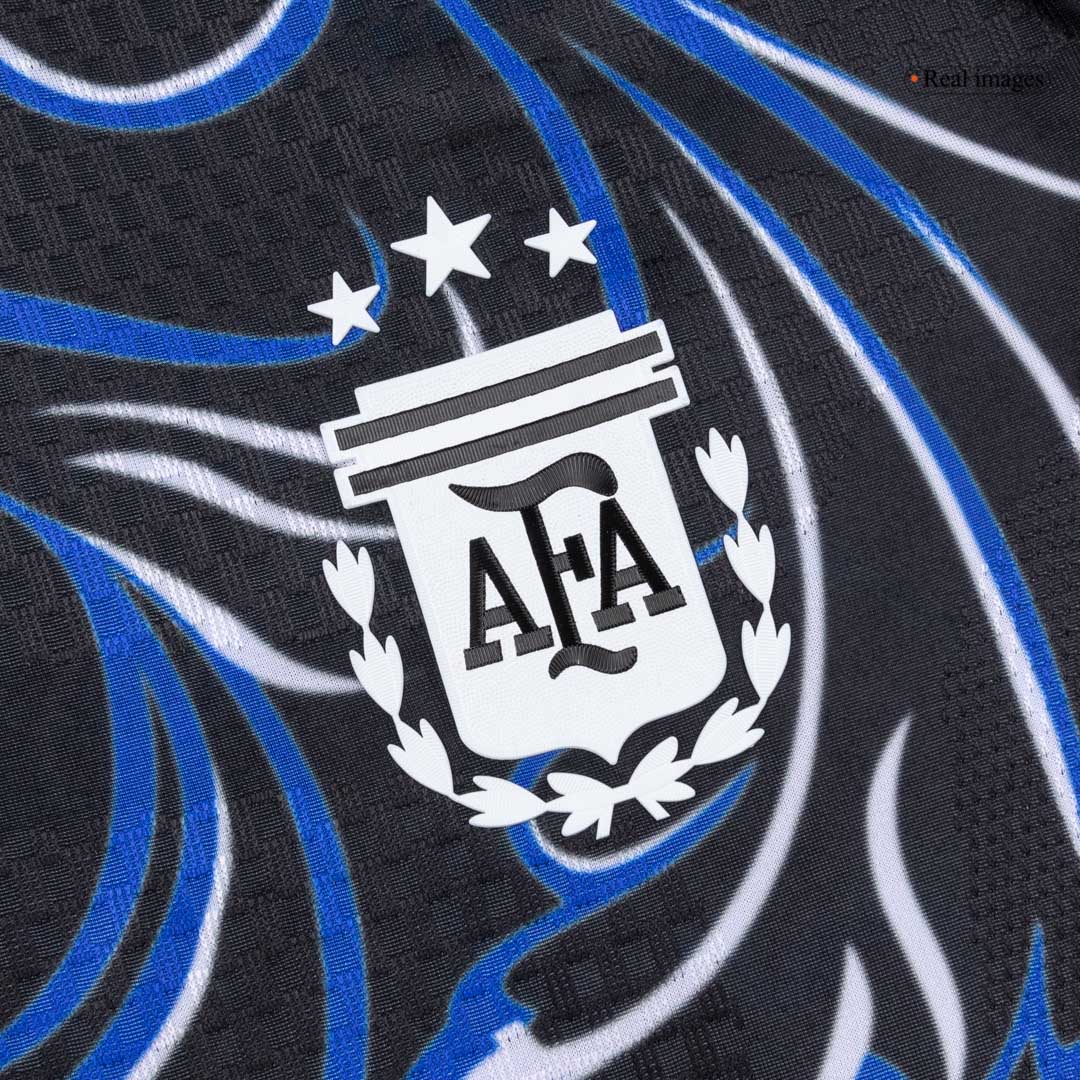 L. MARTÍNEZ #22 Argentine Extérieur Maillot 2026 Noir Joueur