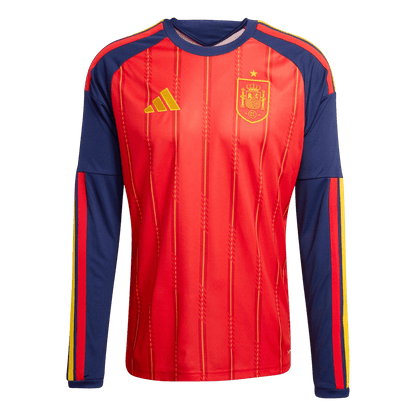 Espagne Domicile Maillot Manches Longues 2026 Rouge