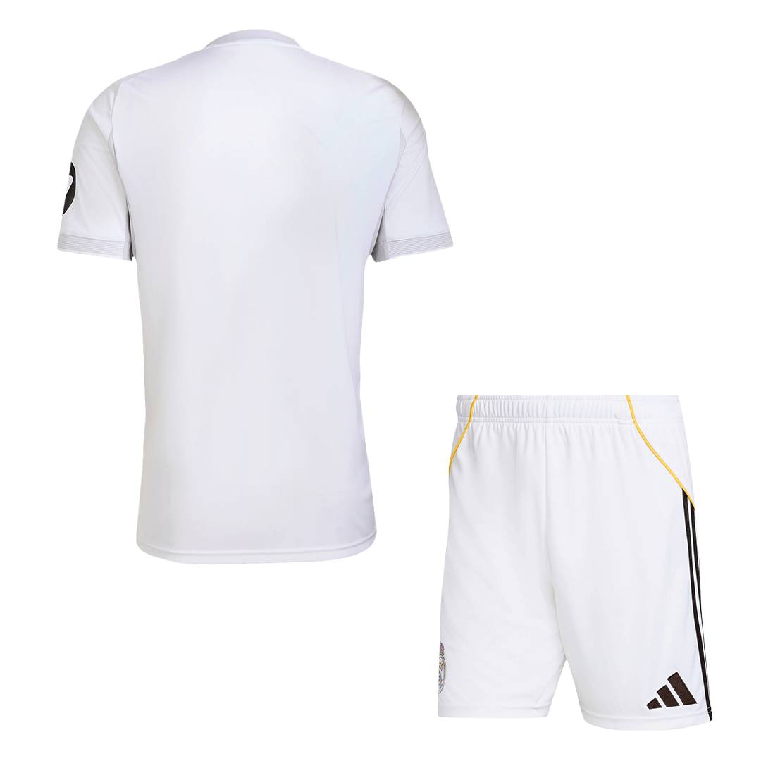 Men Real Madrid Domicile Maillot Kit 2025/26 Blanc - Super