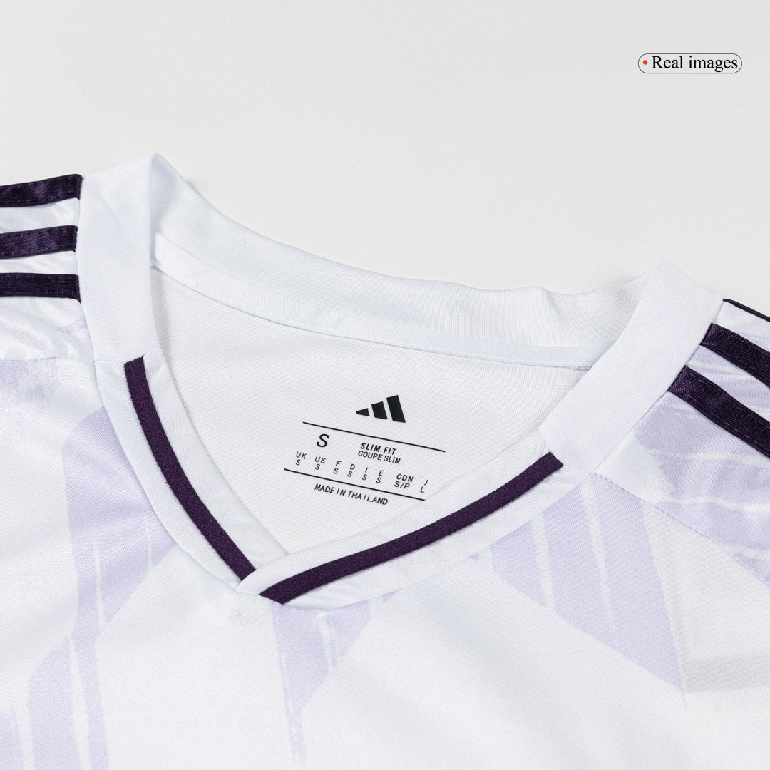 Manchester United Extérieur Maillot Manches Longues 2025/26 Blanc