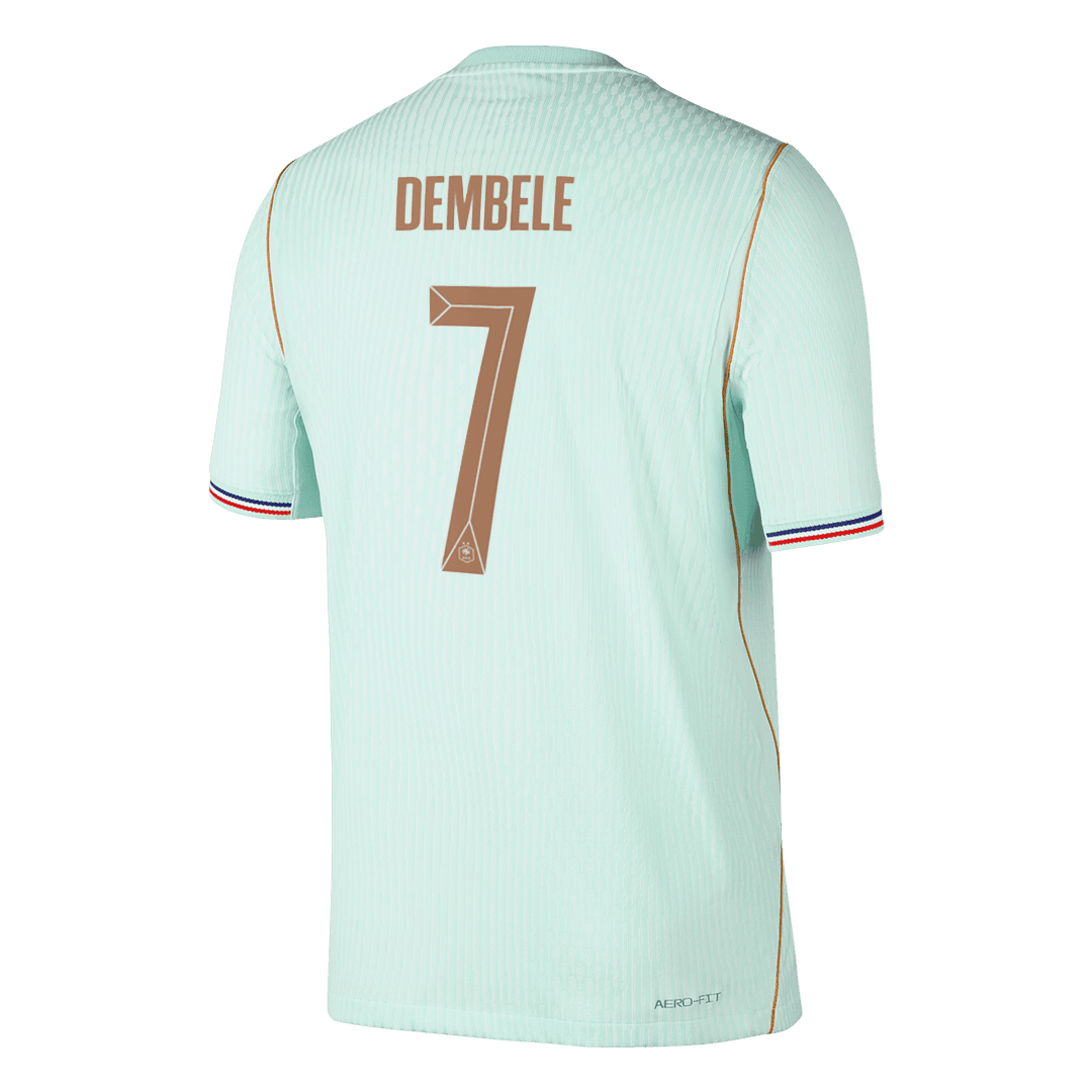 DEMBELE #7 France Extérieur Maillot 2026 Vert Joueur