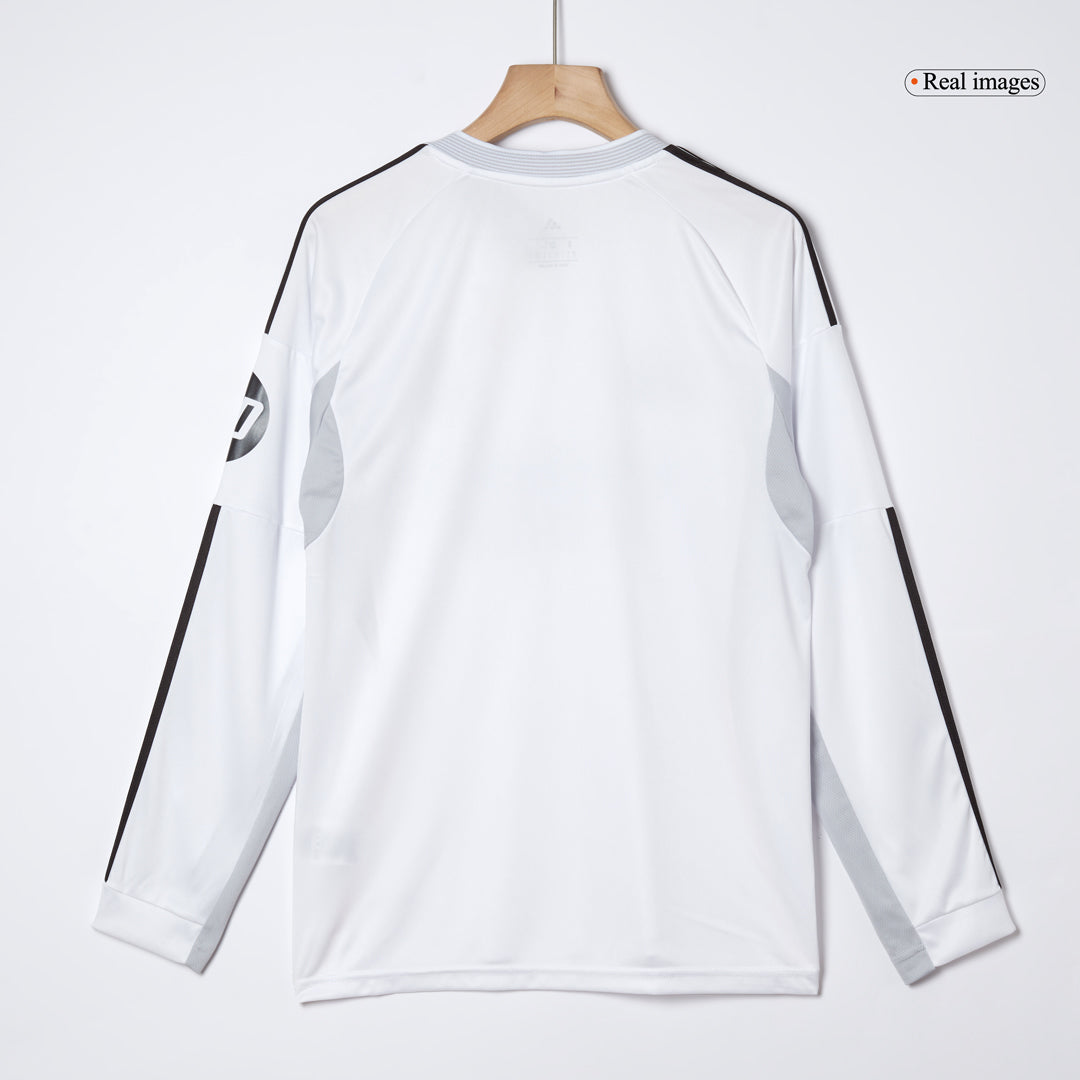 Real Madrid Domicile Maillot Manches Longues 2025/26 Blanc