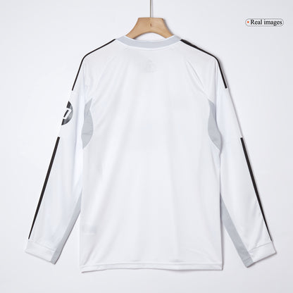Real Madrid Domicile Maillot Manches Longues 2025/26 Blanc