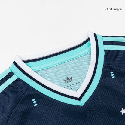 Allemagne Extérieur Maillot 2026 Bleu marine Grande Taille