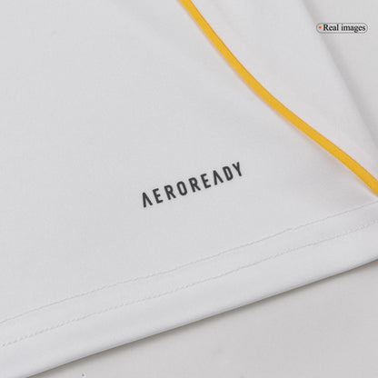 Kids Real Madrid Domicile Maillot Kit 2025/26 Blanc - Super