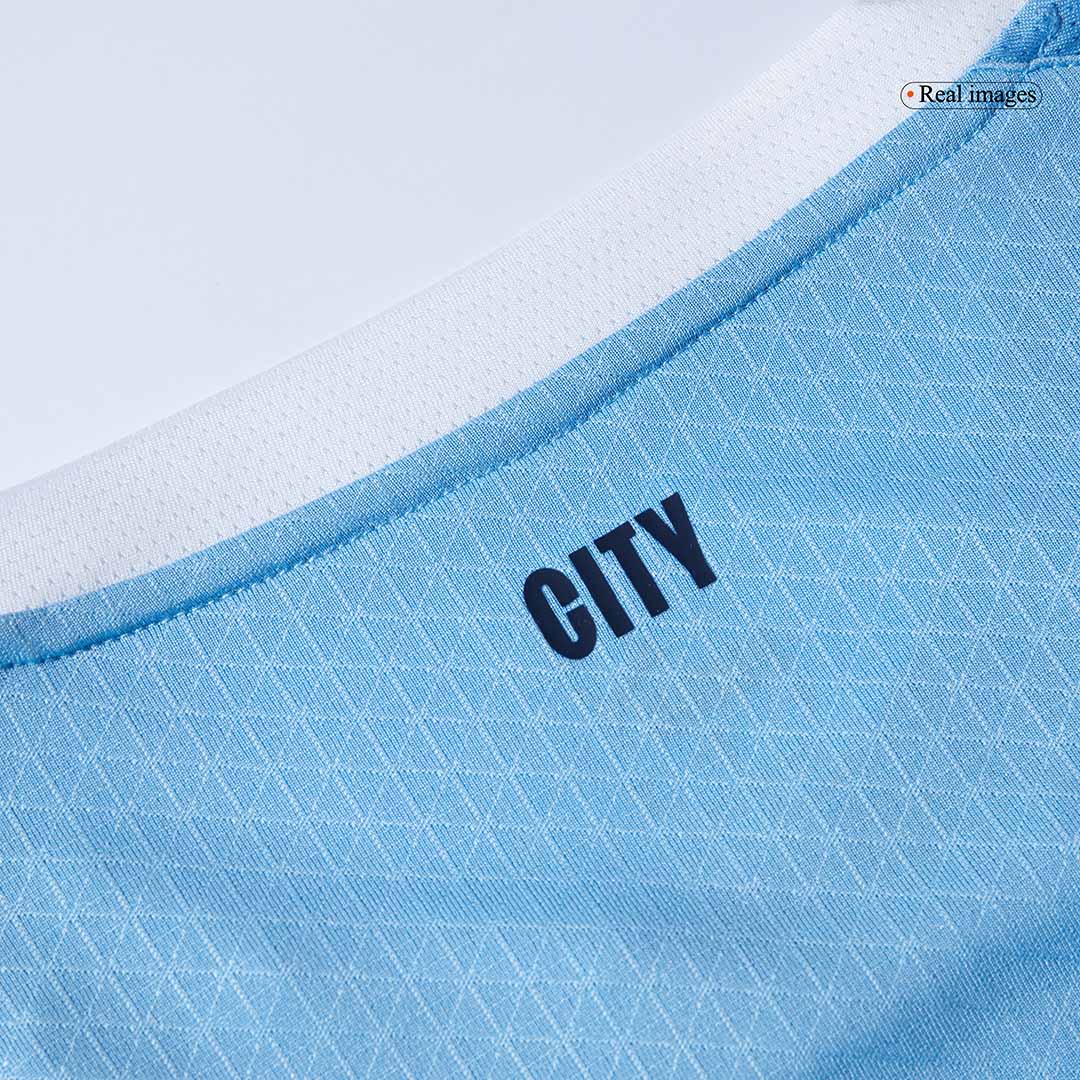 Manchester City Domicile Maillot 2025/26 Bleu Joueur