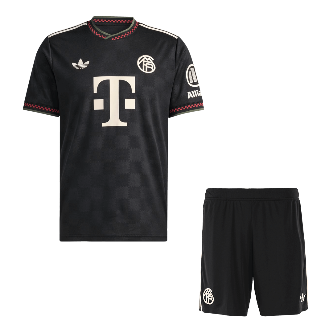 Bayern Munich Third Maillot Kit 2025/26 Noir