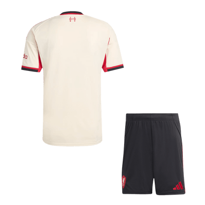 Liverpool Extérieur Maillot Kit 2025/26 Blanc